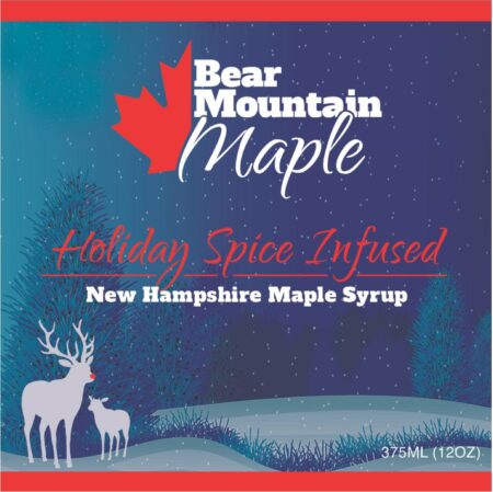 Holiday Spice Infused Maple Syrup